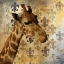 Picture of GOLDEN SAFARI III (GIRAFFE)