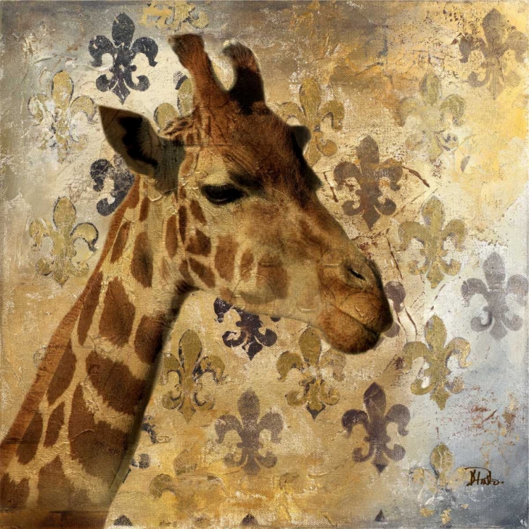 Picture of GOLDEN SAFARI III (GIRAFFE)