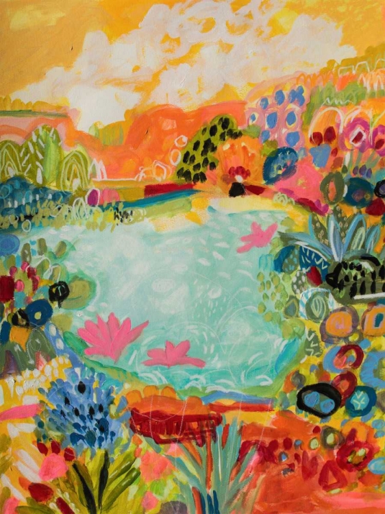 Picture of WHIMSICAL POND I