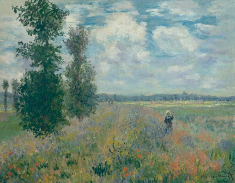 Picture of POPPY FIELDS NEAR ARGENTEUIL