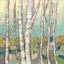 Picture of KALEIDOSCOPE BIRCHES II