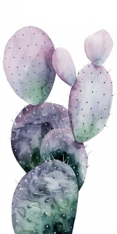 Picture of PURPLE CACTUS I