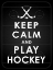 Picture of KEEP CALM HOCKEY
