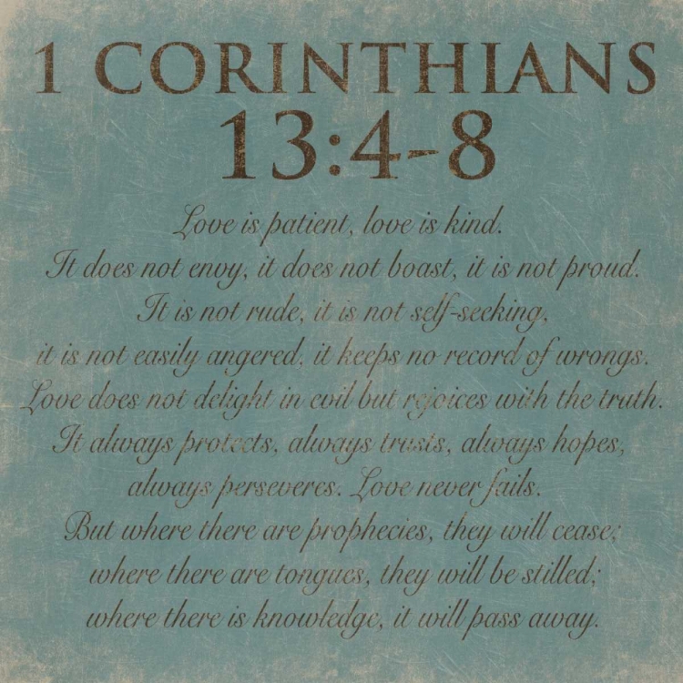 Picture of CORINTHIANS-13-4-8
