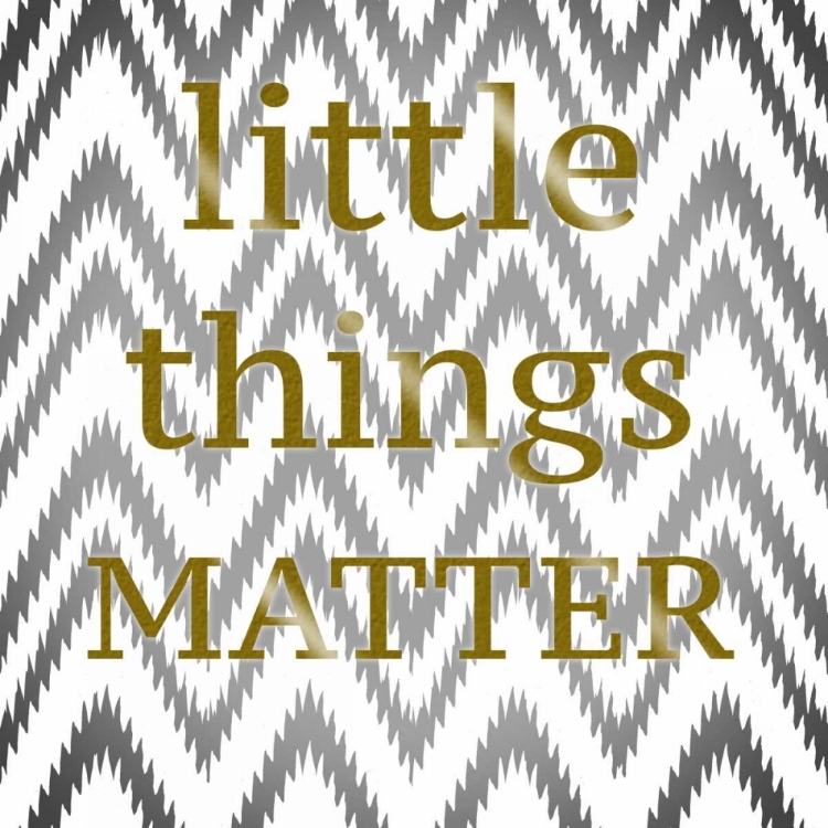 Picture of LITTLE THINGS MATTER