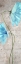Picture of BLUE FLORAL PANEL B1