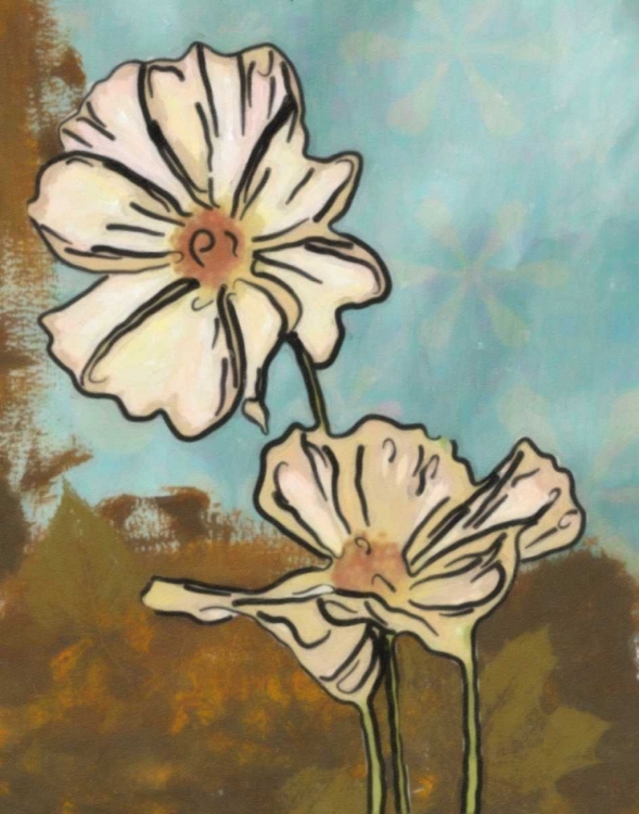 Picture of STYLIZED FLORAL I