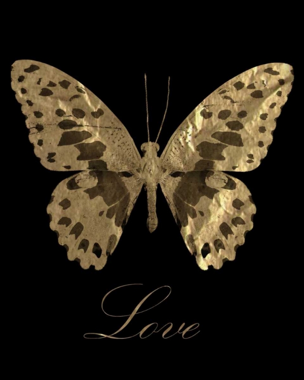 Picture of LOVE GOLD BUTTERFLY