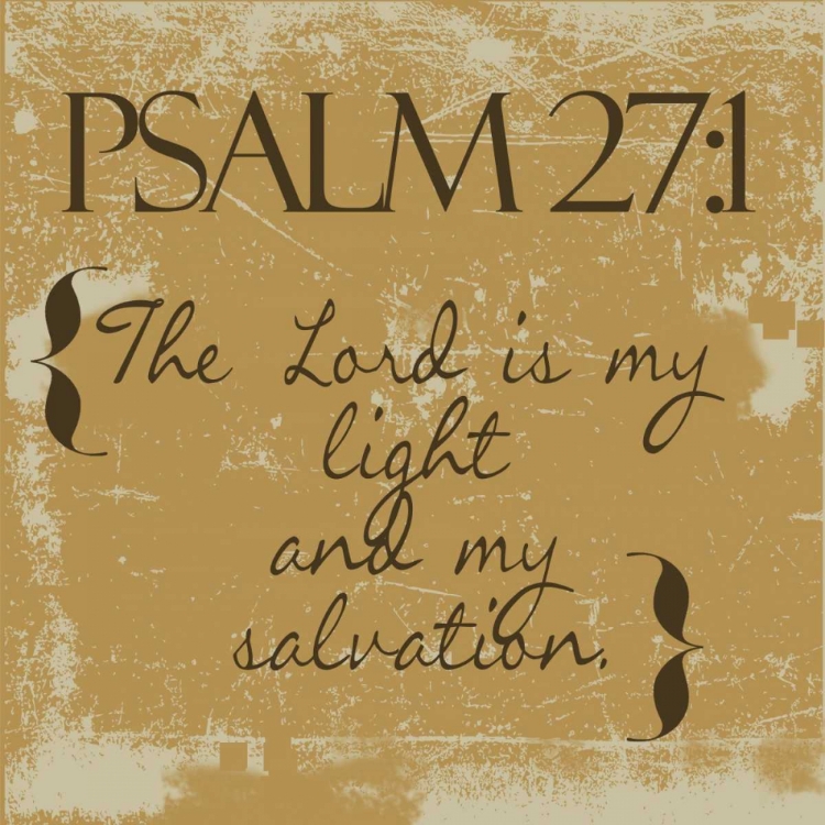 Picture of PSALMS 27-1-GOLD