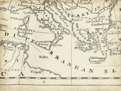 Picture of MAP OF EUROPE GRID VIII