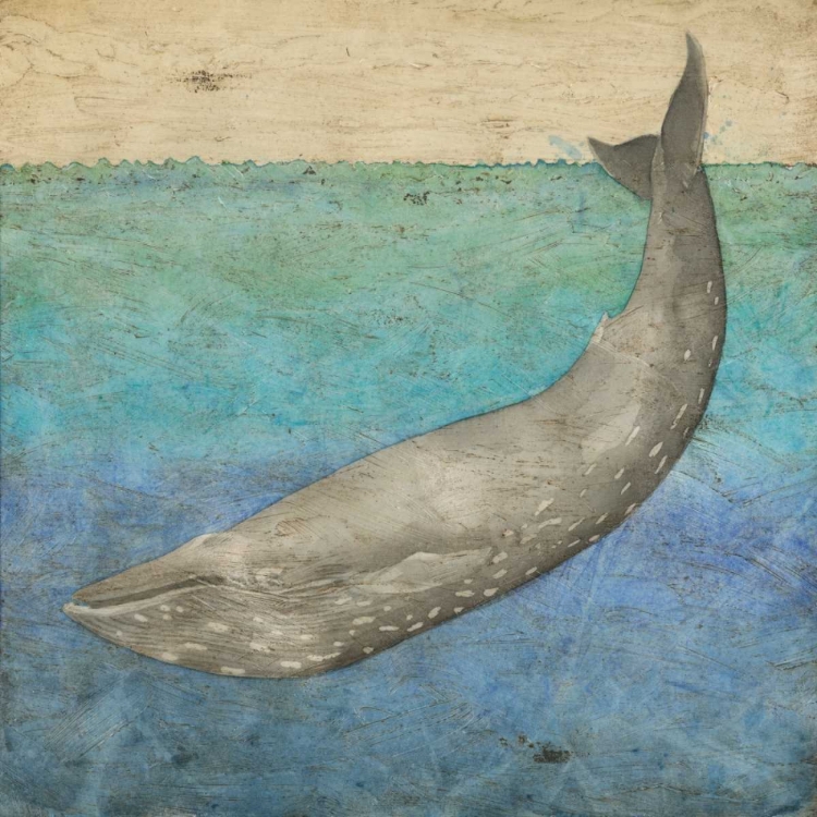Picture of DIVING WHALE I