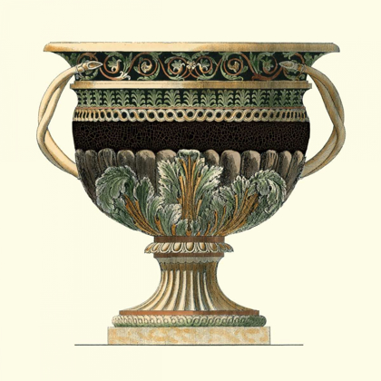 Picture of CRACKLED LARGE GIARDINI URN II