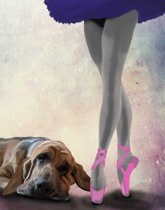 Picture of BLOODHOUND AND BALLET DANCER