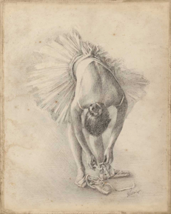 Picture of ANTIQUE BALLERINA STUDY I