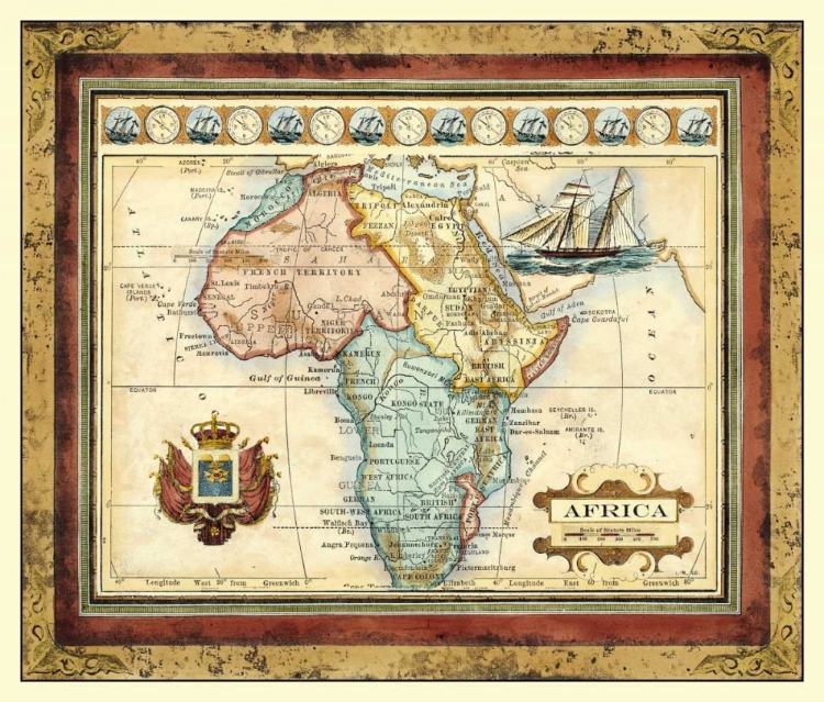 Picture of MAP OF AFRICA