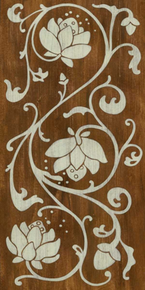 Picture of FAUX BOIS FLORAL I