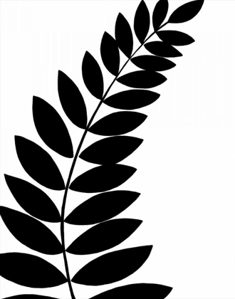 Picture of LEAF SILHOUETTE I