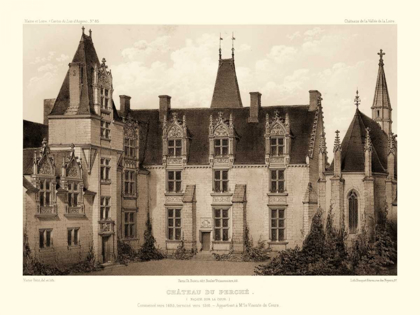 Picture of PETITE SEPIA CHATEAUX I