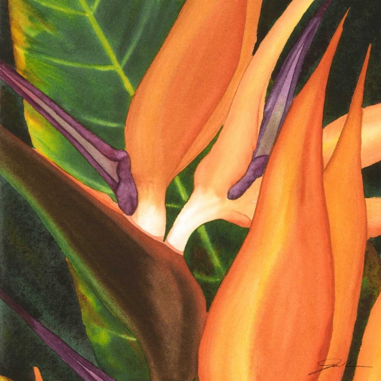 Picture of BIRD OF PARADISE TILE I