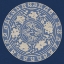Picture of INDIGO EARTHENWARE IV
