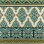 Picture of TURQUOISE TEXTILE III
