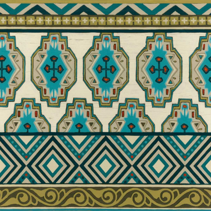 Picture of TURQUOISE TEXTILE IV