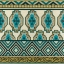 Picture of TURQUOISE TEXTILE IV