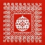 Picture of FAIR ISLE SNOWFLAKE V