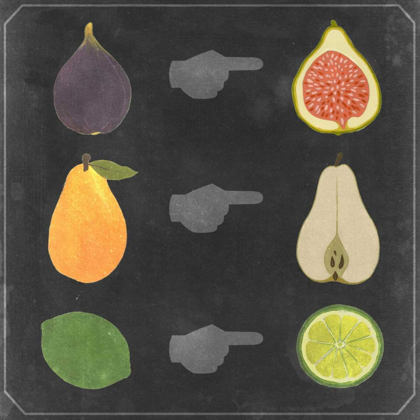 Picture of BLACKBOARD FRUIT I