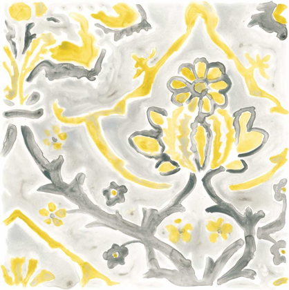 Picture of CITRON DAMASK TILE I