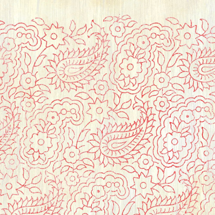 Picture of WEATHERED PATTERNS IN RED XI