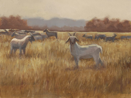 Picture of GRAZING GOATS I