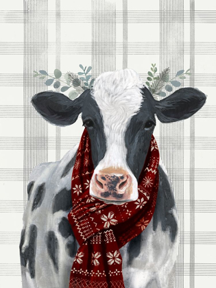 Picture of YULETIDE COW I