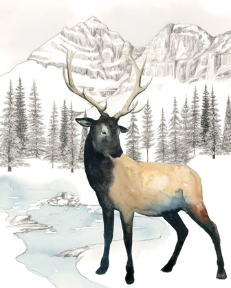 Picture of WINTER ELK I