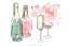 Picture of CHAMPAGNE WISHES  I