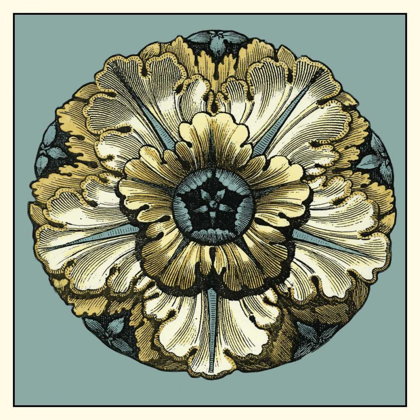 Picture of FLORAL MEDALLION V