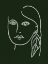 Picture of MALACHITE PORTRAIT I
