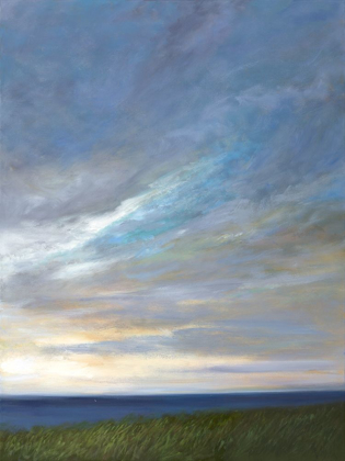 Picture of COASTAL CLOUDS DIPTYCH II