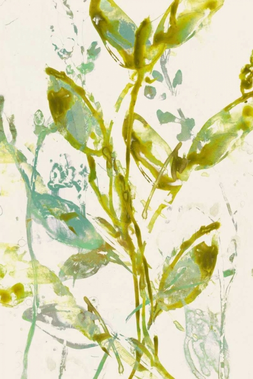 Picture of WATERCOLOR LEAVES I
