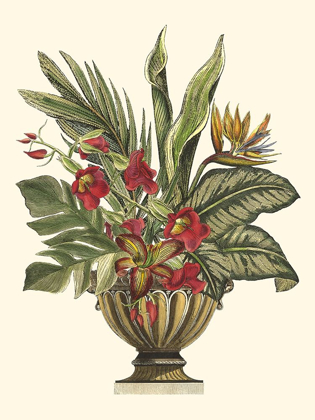 Picture of TROPICAL FOLIAGE IN URN II 