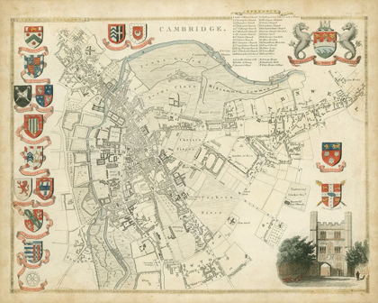 Picture of MAP OF CAMBRIDGE