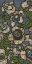 Picture of BLUE BATIK FLOWERS I