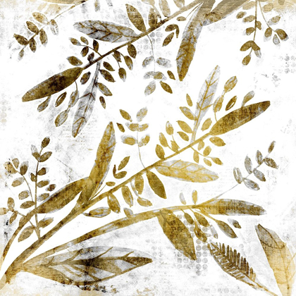 Picture of BOTANICAL IN GOLD 1