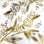 Picture of BOTANICAL IN GOLD 1