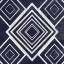 Picture of INDIGO GEOMETRICAL GEM 1