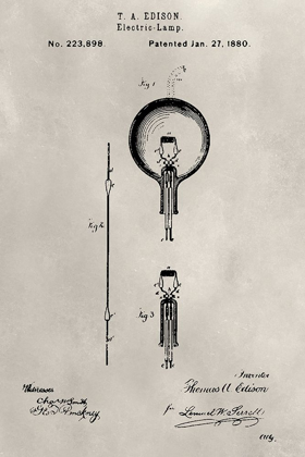 Picture of PATENT--LIGHT BULB