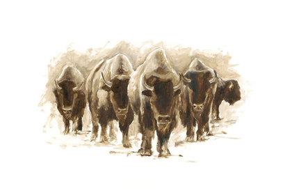 Picture of HERD OF BISON I