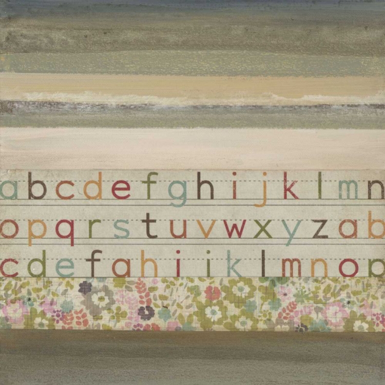 Picture of ALPHABET I