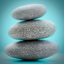 Picture of STACKING STONES 1 TEAL