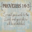 Picture of PROVERBS 16-3